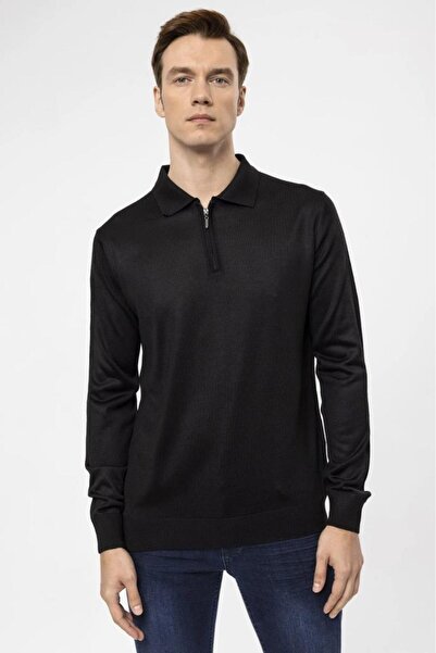 hipatu Tricotaj uni obișnuite cu gât polo de cavalerie