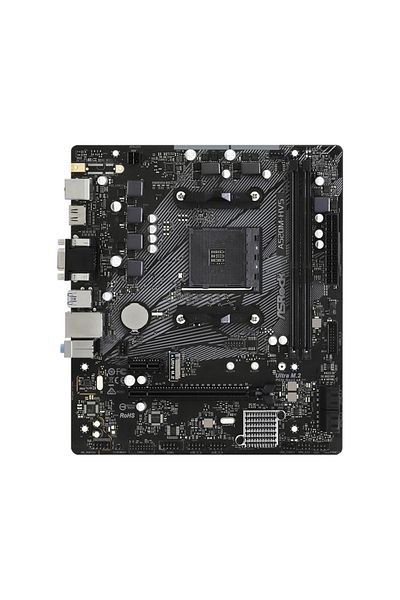 Avanod ASROCK, A520M-HVS, 2xDDR4, M.2, D-SUB, DVI, HDMI, AM4 Socket Motherboard