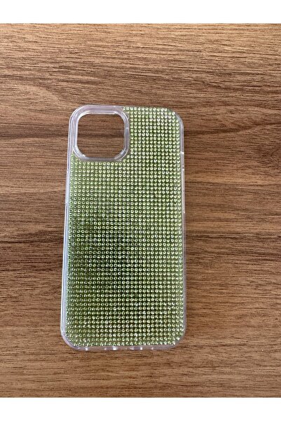 Case collection İphone 15 Uyumlu Diadmond Taşlı Slikon Kılıf (Handmade)