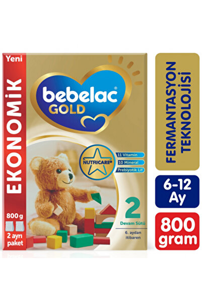 Bebelac Gold 2 Çocuk Devam Sütü 800 gr 4'lü Paket