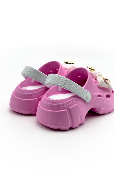 Shoebutik Suzi Pink White Slippers