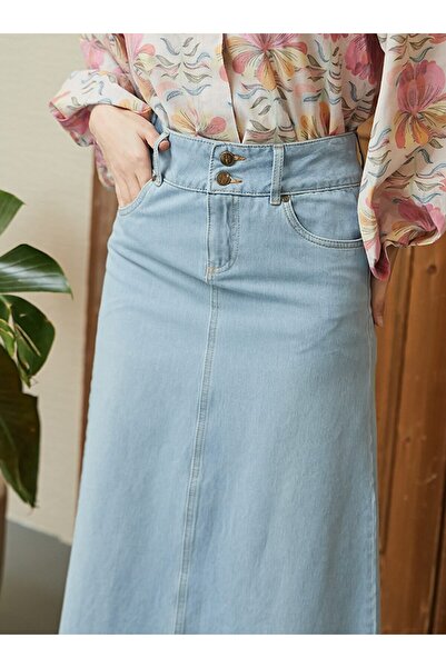 Neways Denim Skirt - Blue - Neways