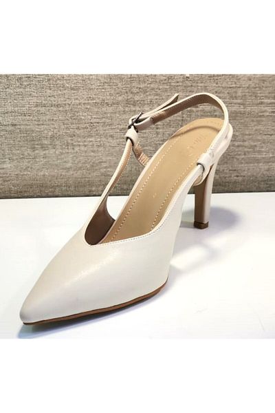 Pine Cone 109 Women's Heeled Back Open Stiletto