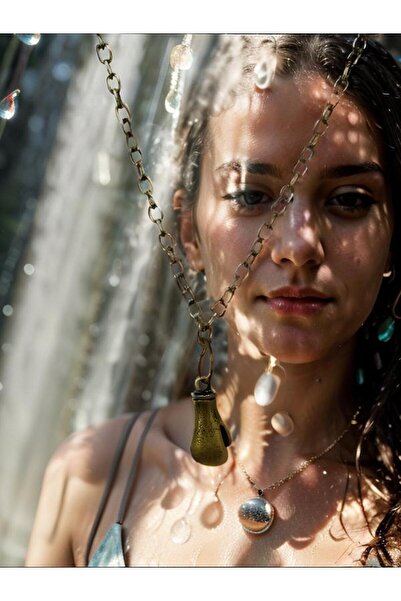 whocares قلادة ملاكمة ملونة عتيقة للجنسين مع سلسلة ورمز قفاز