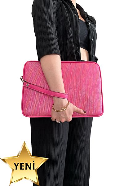 Moda Yürüyüşü Macbook Air Pro 13-14-15-16 Inch Compatible Women's Laptop Bag