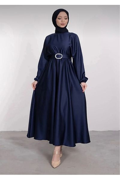 modasusev Σατέν φόρεμα Mevlana