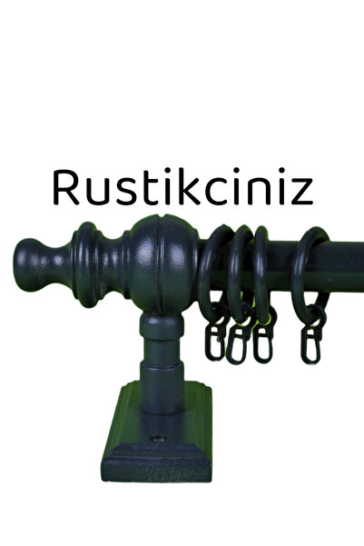 Ahşap Rustik Perde Askısı (275CM RAYSIZ)