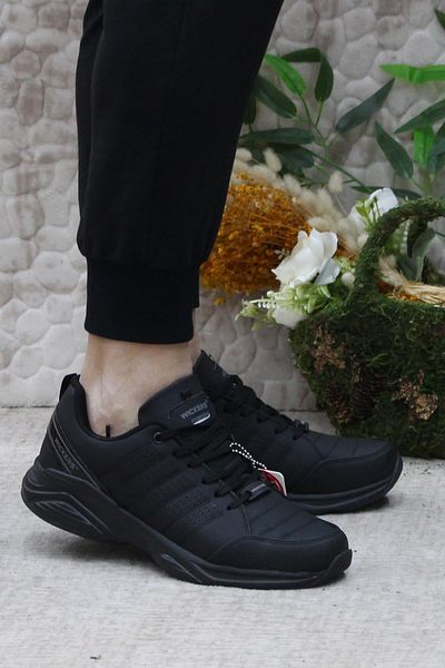 fort 2353 Wks Black Anatomical Comfortable Sneaker Pantofi pentru bărbați