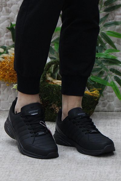 fort 2353 Wks Black Anatomical Comfortable Sneaker Pantofi pentru bărbați