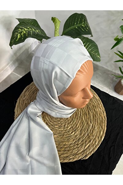 Organic Scarfs شال جاكار الشطرنج