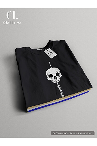 NEVERMIND Μπλουζάκι Unisex Soul Black Oversize - Special Design