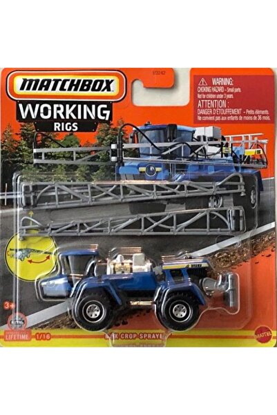 Matchbox MBX Crop Sprayer in Dark Blue with “Byrd Farms”
