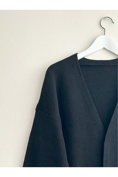 MODA MHE Jachetă cardigan groasă cu model pentru damă