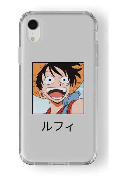 Multitronic حافظة شفافة مطبوعة بتصميم One Piece D. Luffy متوافقة مع هاتف Ipho...
