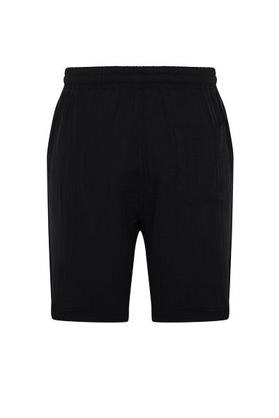 Trendyol Collection Summer Black Muslin Shorts - TMNSS24SR00059