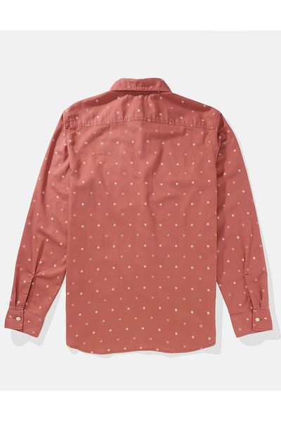 AMERICAN EAGLE Men's Red Shirt U-0153-2425