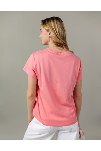 AMERICAN EAGLE Coral Women's / Girls' T-Shirt U-0300-9300