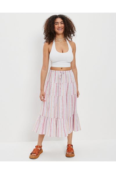 AMERICAN EAGLE Colorful Women's / Girls' Skirt U-0312-4682