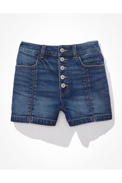 AMERICAN EAGLE Blue Women's / Girls' Shorts & Bermuda U-0338-7507