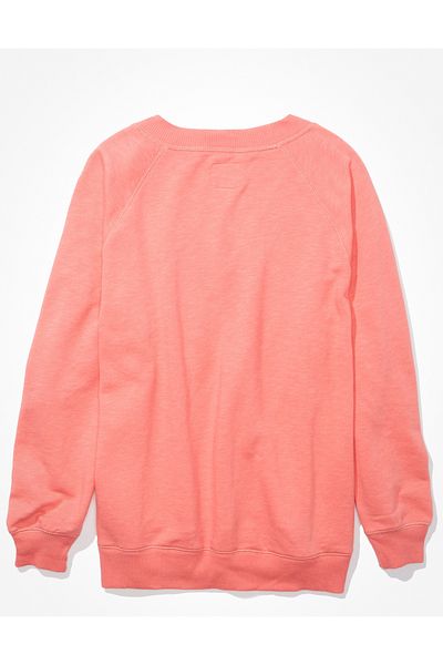 AMERICAN EAGLE Pink Women's / Girl's Sweatshirt U-0453-1723
