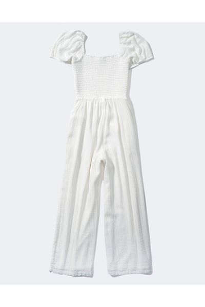 AMERICAN EAGLE White Woman / Girl Jumpsuit U-1396-7342