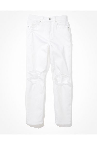 AMERICAN EAGLE White Women's / Girls' Jeans U-0436-3973