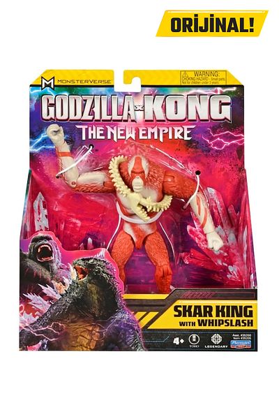 GODZILLA and Kong Action Figure Scar King With Whipslash 15 Cm