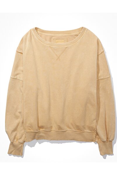 AMERICAN EAGLE Brown Women's / Girls' Sweatshirt U-1457-1911