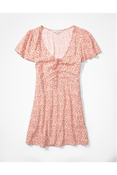 AMERICAN EAGLE Coral Women's / Girl's Dress U-1399-7009