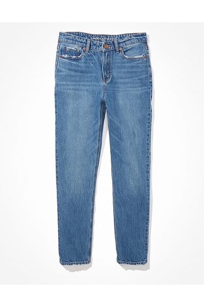 AMERICAN EAGLE جينز أزرق للنساء/الفتيات U-0436-3757