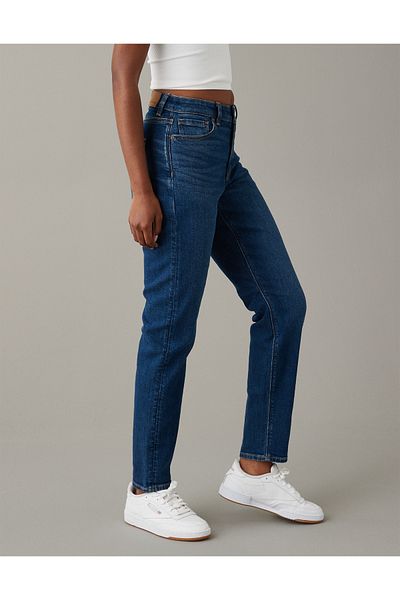 AMERICAN EAGLE جينز أزرق للنساء/الفتيات U-0436-4682