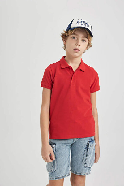 DeFacto Erkek Çocuk T-shirt K1689a6/rd256 Red