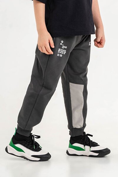 Gold Class Kidswear Φούτερ για αγόρια με ελαστική μέση και τσέπες στο πόδι