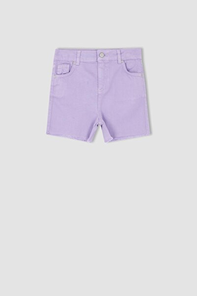 DeFacto Dievčenské šortky Mom Fit Gabardine X7648a622sm