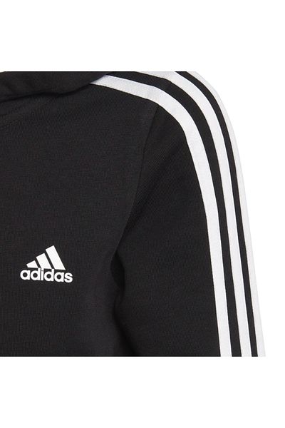 adidas Essential dětská černá mikina v ležérním stylu Ic3634
