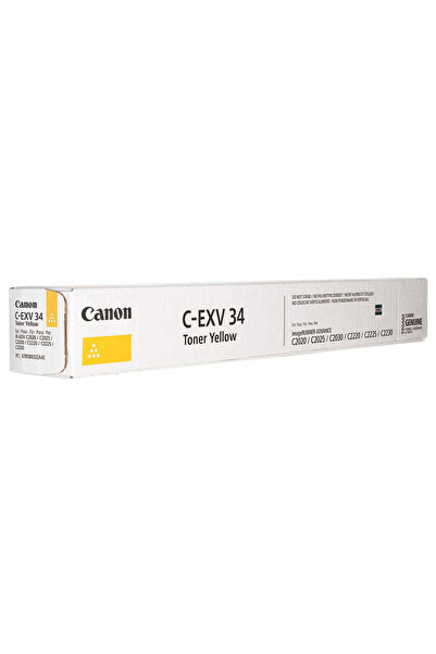 Canon Ir C-2020-2025 Sarı Toner (C-exv34y)