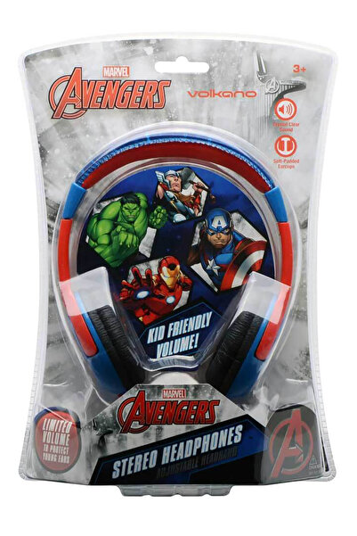 AVENGERS Volkano Marvel Yenilmezler Çocuk Kulaklığı Lisanslı