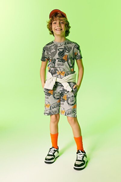 DeFacto Boy's Nba Current Teams Shorts Z9004a623sm