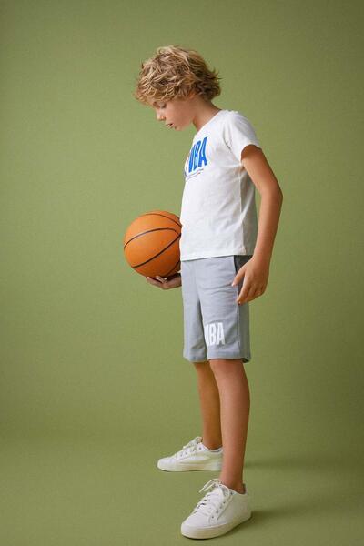 DeFacto Erkek Çocuk Nba Wordmark Şort Z8495a623sm