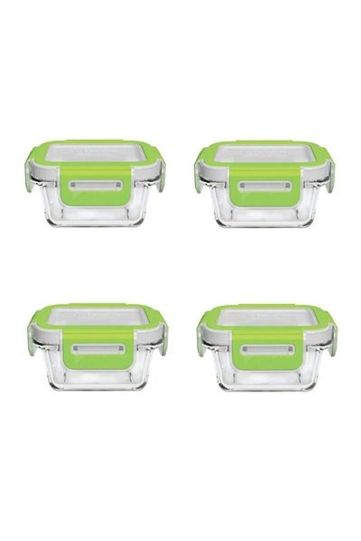 Paşabahçe Storemax Food Storage Container Set of 4 53802 115 Cc Fma02342