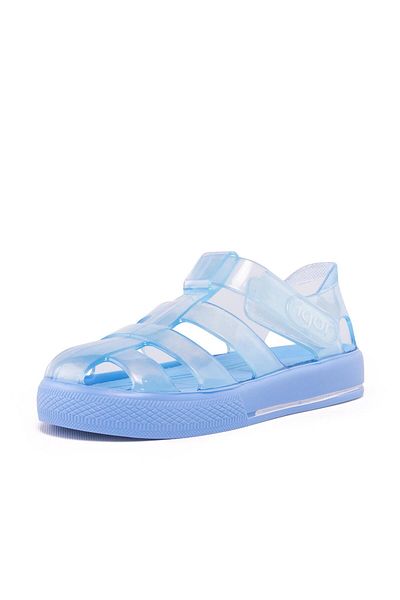 IGOR S10245 Sandale Star Brillo pentru copii, albastru deschis