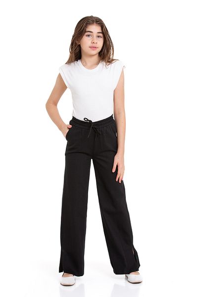 LAPINKOD Girl - Elastic Waist Trousers