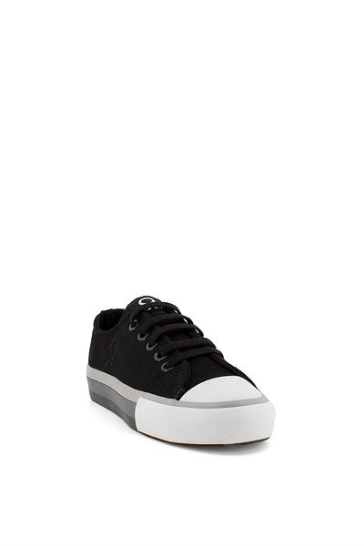 Benetton Bn 30175 01 Černá dětská obuv pro volný čas Bn-30175-01-černá
