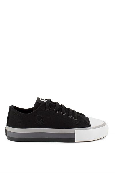 Benetton Bn 30175 01 Černá dětská obuv pro volný čas Bn-30175-01-černá