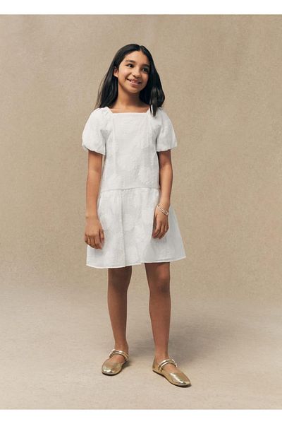 MANGO Kids Φόρεμα με λουλουδάτο σχέδιο