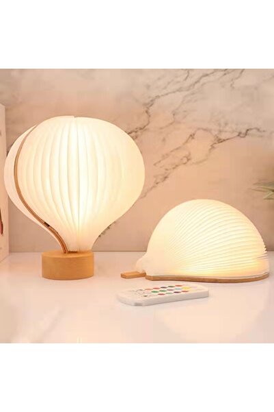 Asfal 16 Renkli, Zaman Ayarlı, Kumandalı, RGB Masa Lambası, Şarjlı, Katlanabi...