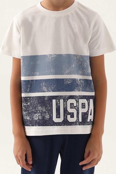 U.S. Polo Assn. Σετ κοντομάνικης πιτζάμας σερβιτόρος για αγόρια σερβιτόρου 1722
