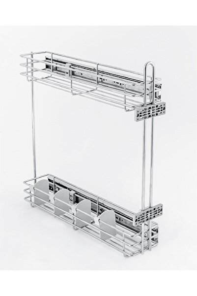 Genel Markalar Çağdaş Moderno Frenli Teleskopik Yandan Raylı Şişelik 20 cm TA28