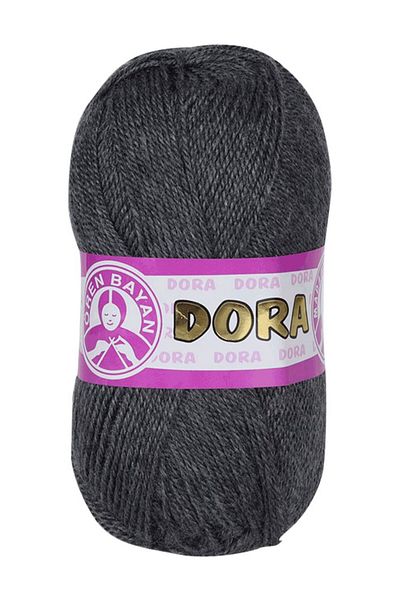 Ören Bayan Ören Dora Knitting Yarn Dark Gray (009) Pack of 5