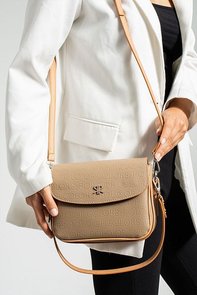 Çanta Trend Чанта POLO OF COLORS с 2 презрамки и капак